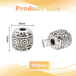 100 шт. бусины из сплава в тибетском стиле FIND-PH0020-02