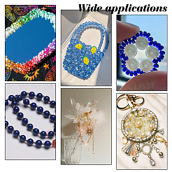 Синтетических нитей бирюзовые бусы&nbsp;TURQ-AR0001-03