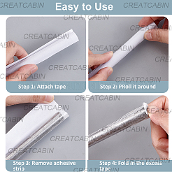 150 шт. прямоугольные бумажные самоклеящиеся наклейки&nbsp;AJEW-WH20060-17