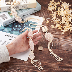 3 шт. 3 стиля нерегулярный драгоценный камень подвесной кулон украшение&nbsp;HJEW-EL0001-09