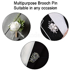 120шт железная брошь выводы IFIN-YW0003-50