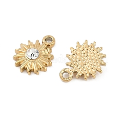 Подвески из нержавеющей стали 304 со стразами STAS-I325-031G