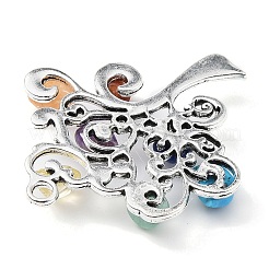 Подвески из смешанных драгоценных камней 7 чакра PALLOY-JF02406-02