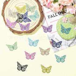 18 шт. 9-х цветные подвески для электрофореза из нержавеющей стали 430&nbsp;STAS-YW0011-16