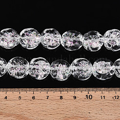 Бусы лэмпворк ручной работы LAMP-N028-04A