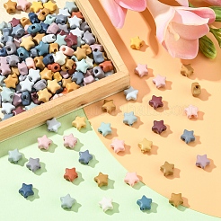 Непрозрачные акриловые бусины MACR-YW0001-99