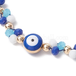 Стеклянные бусины плетеные браслеты из бисера BJEW-JB11894