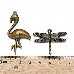 Подвески из сплава в тибетском стиле TIBEP-X0003-03-AB