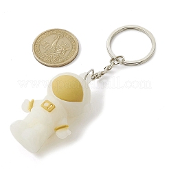 2 шт. 2 цвета космонавт ПВХ пластиковые большие подвески брелки&nbsp;KEYC-JKC00686