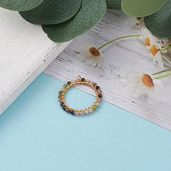 Подвески из натурального разноцветного турмалина&nbsp;PALLOY-JF00590-02