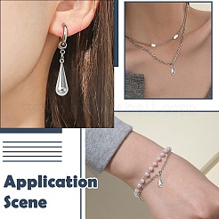 8 шт. 4 стиля подвески из нержавеющей стали 304&nbsp;STAS-CJ0002-84