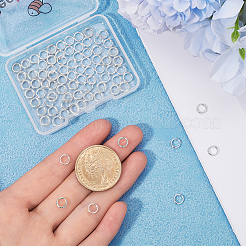 120 шт. латунные разрезные кольца&nbsp;KK-BBC0023-11B