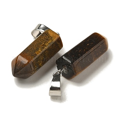 Природных тигровый глаз подвески&nbsp;G-Z067-07P-04