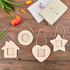 Древесины подвески WOOD-GF0001-09