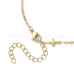 Изготовление браслетов с поперечными связями из нержавеющей стали 304&nbsp;AJEW-JB01382-02