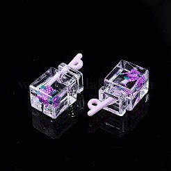 Подвески из смолы с имитацией напитка&nbsp;CRES-S359-32F