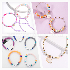 Полимерной глины ручной работы бисер нитей CLAY-CA0001-03