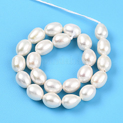 Нити из натурального культивированного пресноводного жемчуга PEAR-N012-06X