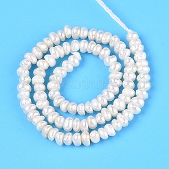 Нити из натурального культивированного пресноводного жемчуга PEAR-T006-17