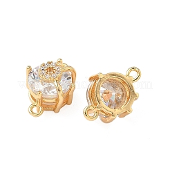 Латунные подвески из прозрачного кубического циркония&nbsp;KK-S531-15G