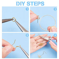 Набор для самостоятельного изготовления висячих сережек-вееров&nbsp;DIY-BC0009-84