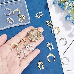 16 шт. 4 стиля подвески из нержавеющей стали 201&nbsp;STAS-UN0033-92