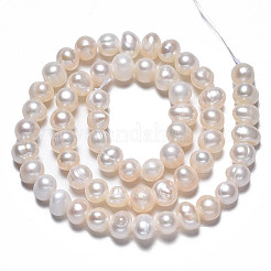 Нити из натурального культивированного пресноводного жемчуга PEAR-N013-06B