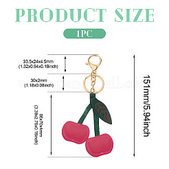 1 шт. брелки из искусственной кожи&nbsp;KEYC-TA0001-47A