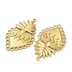 Ссылки на компоненты люстры «Священное сердце» из нержавеющей стали 304 STAS-Z142-03G-02