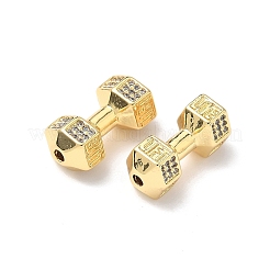 Латунные прозрачные бусины из кубического циркония KK-Q068-11G