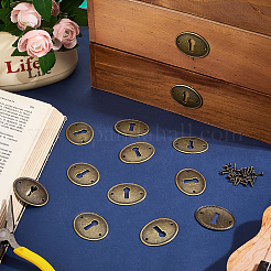 20 шт. винтажные ключи из цинкового сплава&nbsp;FIND-PH0028-93AB