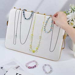 Подставки для ожерелий из цинкового сплава с наклонной спинкой&nbsp;NDIS-WH0010-29