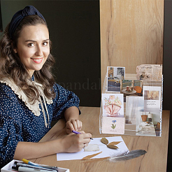 Прозрачный акриловый 6 слой лака для ногтей стойка для демонстрации&nbsp;ODIS-UN0001-22C