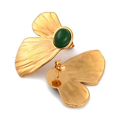 Серьги-гвоздики из нержавеющей стали 304&nbsp;LS-EJEW-Z057-08G