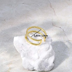 Случайные стили регулируемые латунные манжеты кольца BB5728