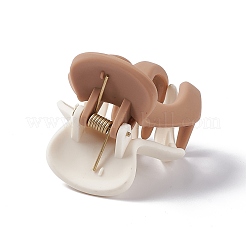 Двухцветные пластиковые заколки для волос с когтями&nbsp;LS-PHAR-F015-01D