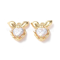 Латунные микро проложить кубического циркония подвески&nbsp;KK-I702-41G