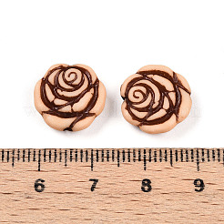 Непрозрачные акриловые бусины SACR-T017-28