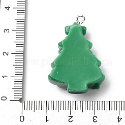 Рождественские подвески из непрозрачной смолы RESI-A049-05J