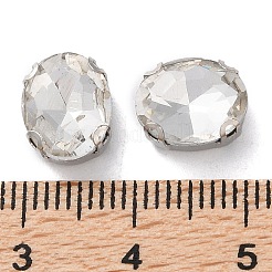 Овал пришиваем стразами&nbsp;RGLA-L028-03A-01