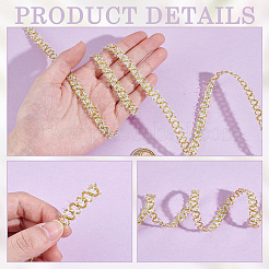 18 ярд полиэстеровых кружевных лент для отделки&nbsp;OCOR-GA0002-28