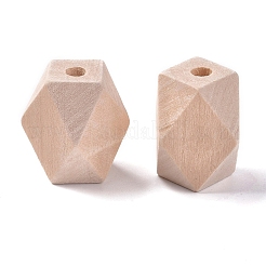 Незаконченные деревянные бусы&nbsp;LS-WOOD-WH0098-64