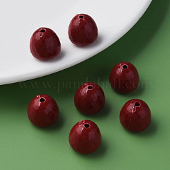 Непрозрачные акриловые бусины MACR-S373-10A-A01