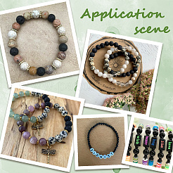 1000шт 2 цвета непрозрачные акриловые бусины&nbsp;MACR-SP0001-81A