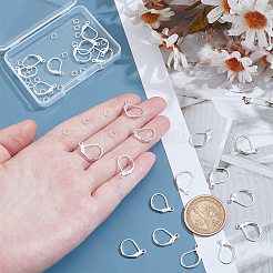 Латунная фурнитура Leverback для серег&nbsp;KK-UN0005-05