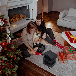 Картонные бумажные подарочные упаковочные коробки с лентой&nbsp;CON-WH0107-60A