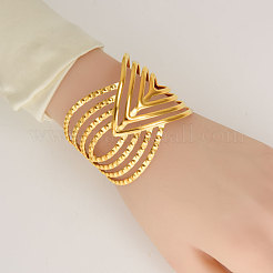 Браслеты-манжеты из нержавеющей стали 304 для женщин&nbsp;CO0249-2