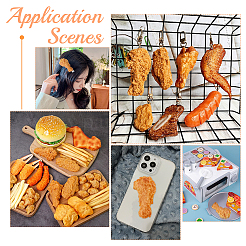 Украшения для кукольного домика из смолы&nbsp;LS-CRES-WH0010-028