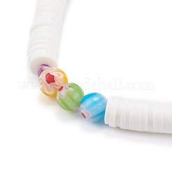 Мобильные ремни ручной работы лэмпворк из бисера на рождество HJEW-JM00446-02