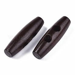 2-луночные пуговицы из дерева WOOD-Q036-01